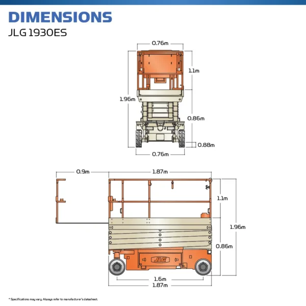 JLG 1930ES Scissor Lift - Image 2